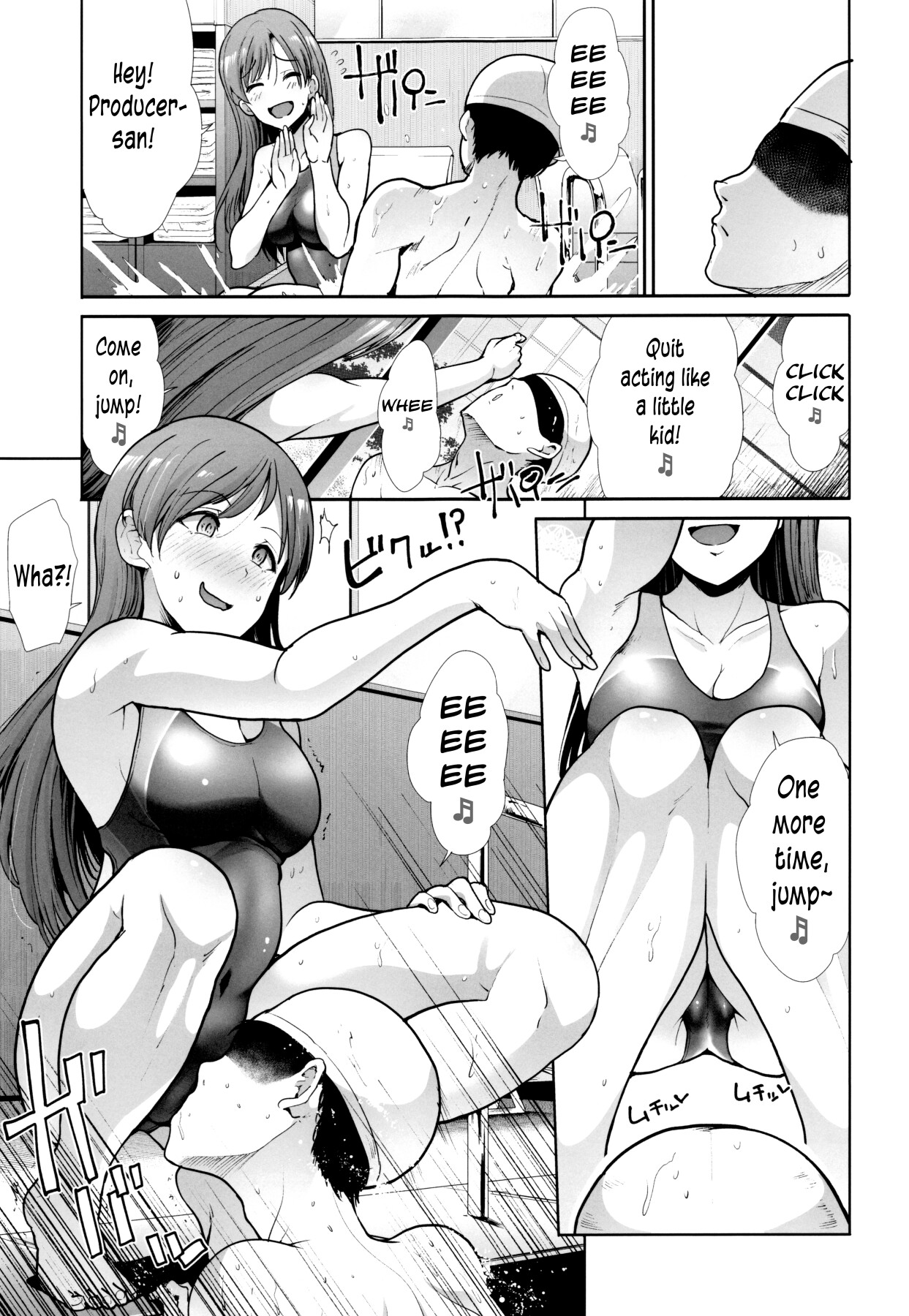 Hentai Manga Comic-Three Neat Sisters Let`s SEXERCISE-Read-14